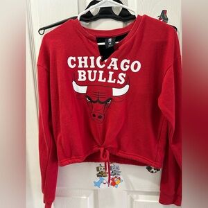 NBA Chicago Bulls Red Graphic Tee